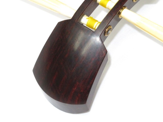 中古三味線　紅木　長唄