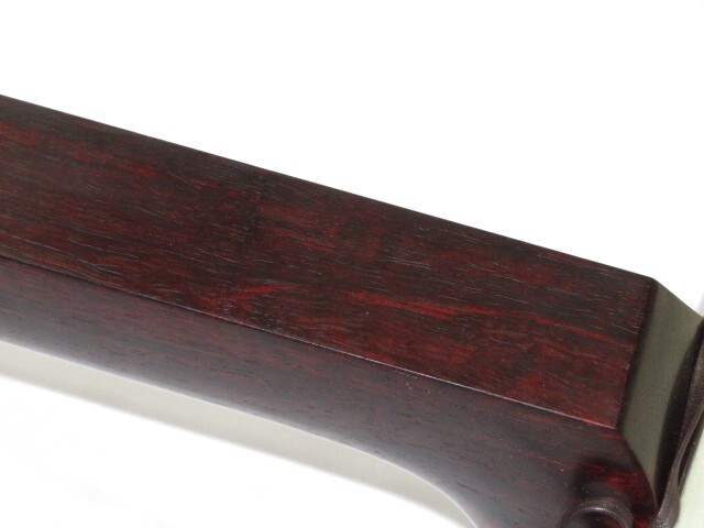 中古三味線　紅木　津軽