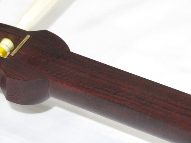 中古三味線　紅木　地唄