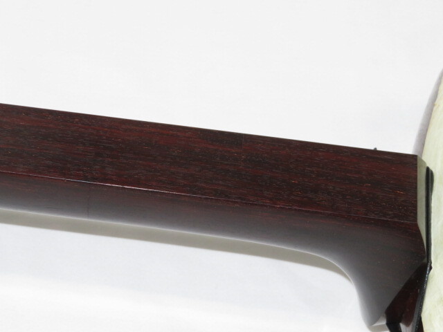 中古三味線　紅木　津軽