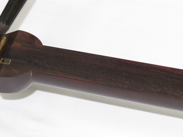 中古三味線　紅木　民謡