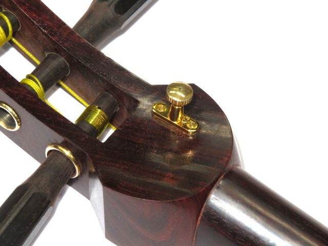 中古三味線　紅木　民謡