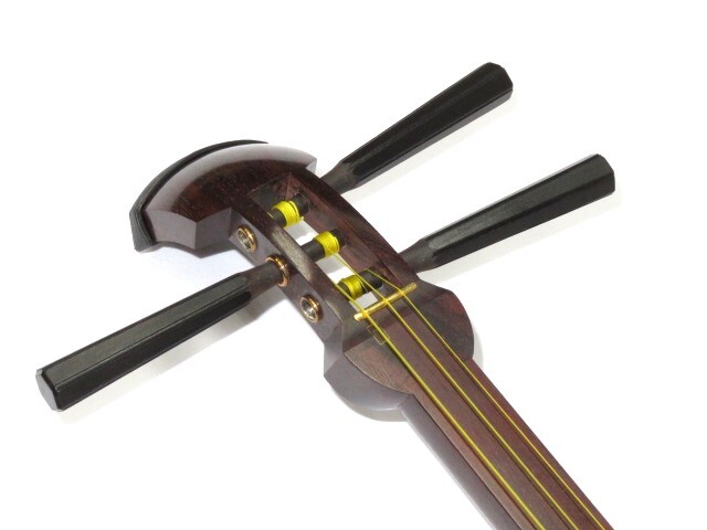 中古三味線　紅木　小唄端唄