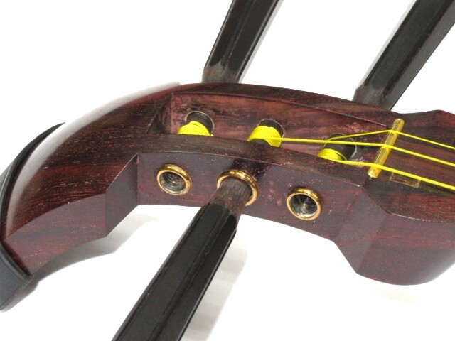 中古三味線　紅木　小唄端唄