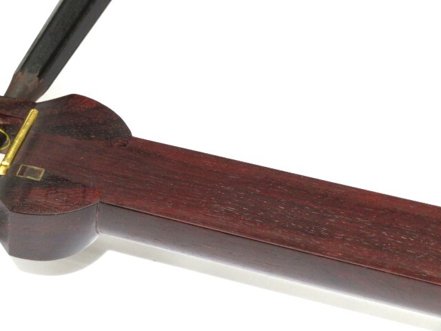 中古三味線　紅木　小唄端唄