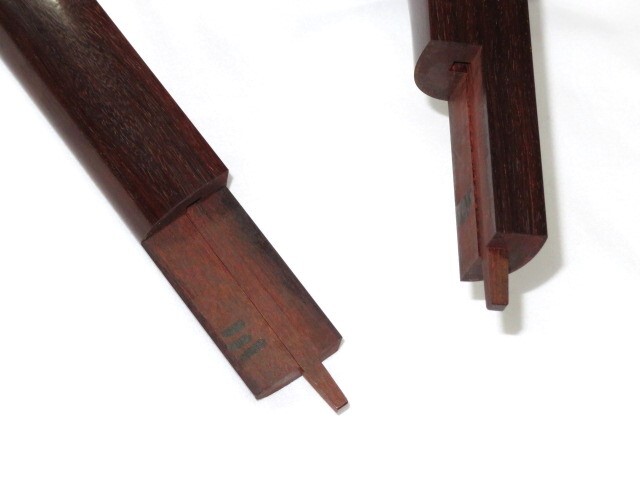 中古三味線　紅木　小唄端唄