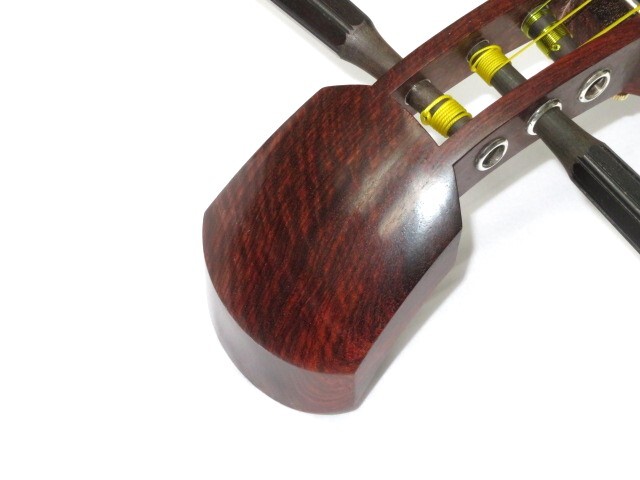 中古三味線　紅木　小唄端唄