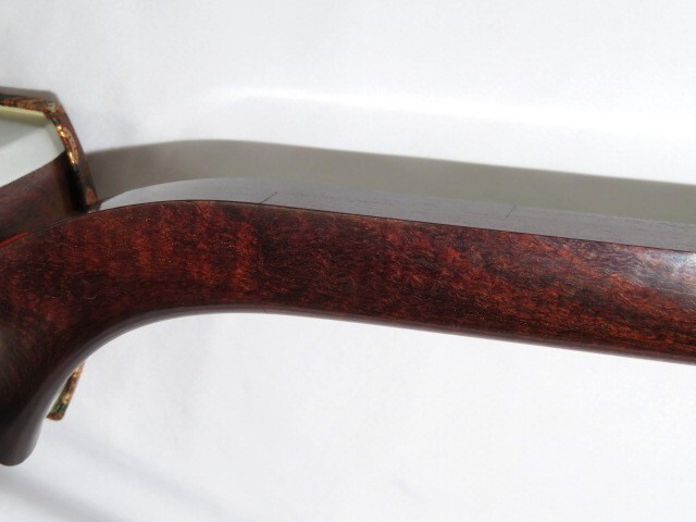 中古三味線　紅木　小唄端唄