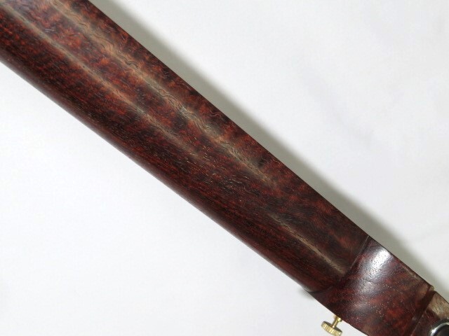 中古三味線　紅木　小唄端唄