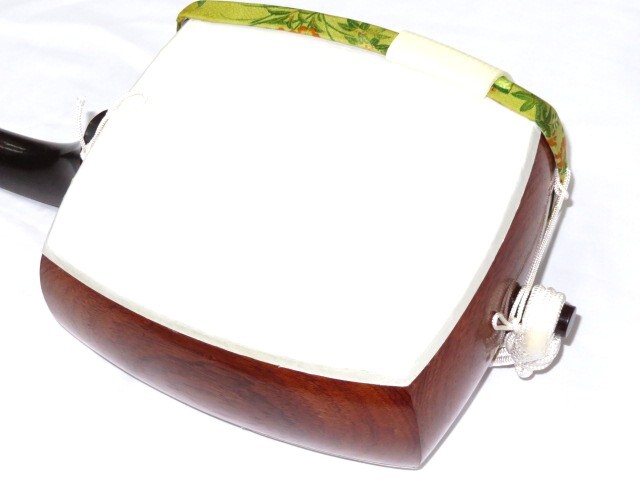 中古三味線　紅木　長唄