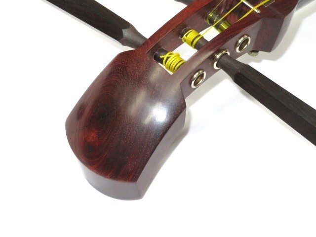 中古三味線　紅木　半津軽