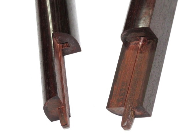 中古三味線　紅木　半津軽