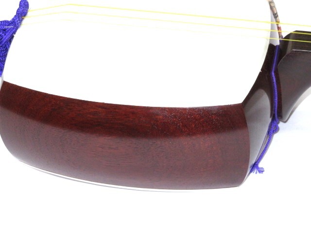 新品三味線　紅木地唄