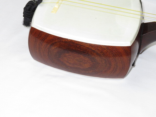 中古三味線　紅木　小唄端唄長唄