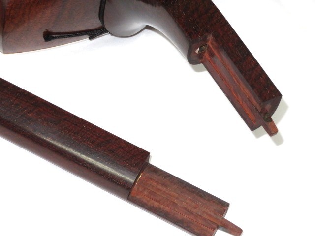 中古三味線　紅木　小唄端唄長唄