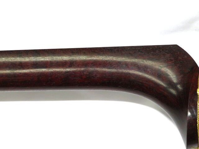 中古三味線　半津軽　紅木