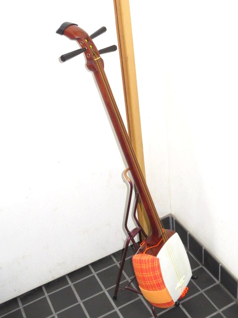 新品三味線　花梨小唄端唄