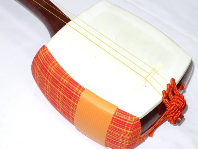 新品三味線　花梨小唄端唄