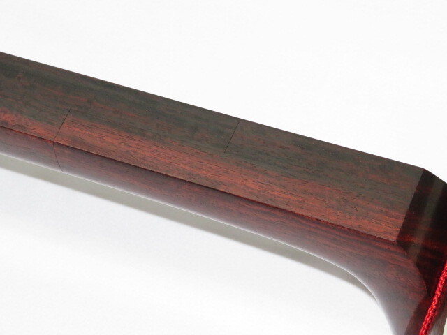 中古三味線　紅木　地唄