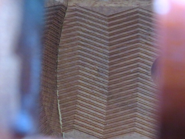 中古三味線　紅木　地唄