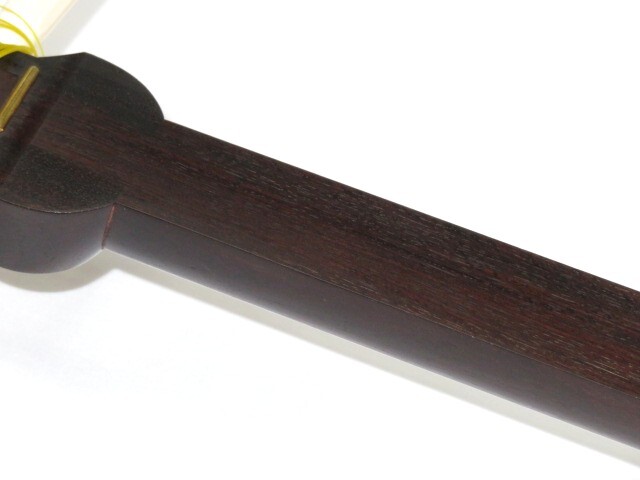 中古三味線　紅木　地唄