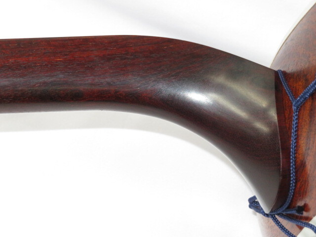 新品三味線　紅木長唄