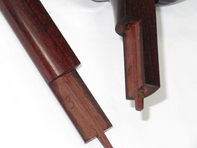 新品三味線　紅木長唄