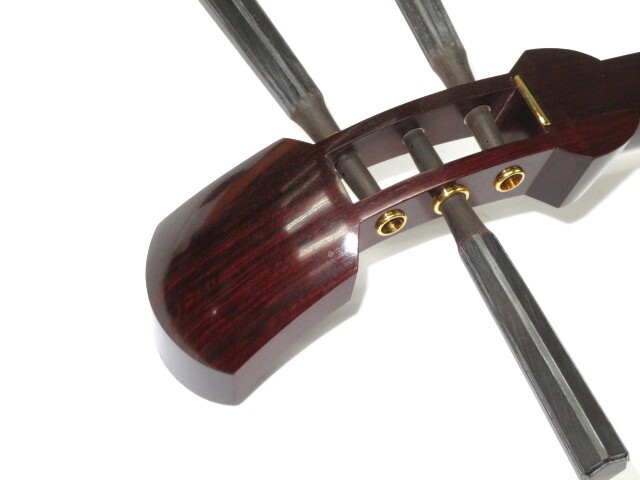 新品三味線　紅木長唄