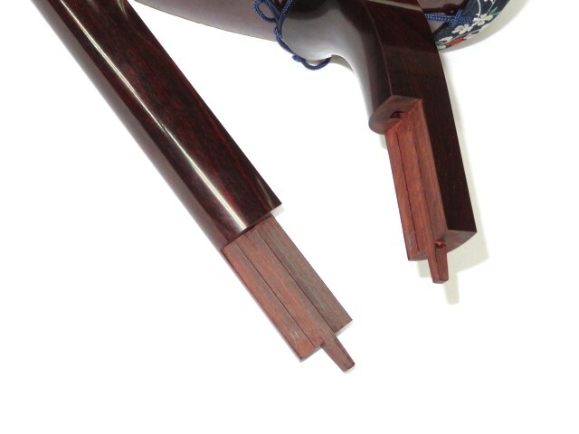 新品三味線　紅木長唄