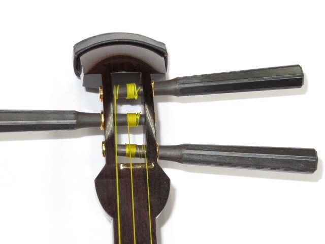 新品三味線　紅木長唄