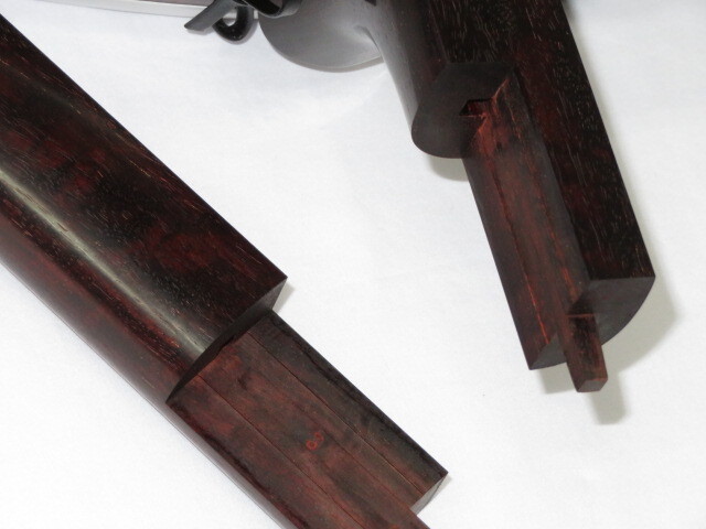 新品三味線　紅木津軽