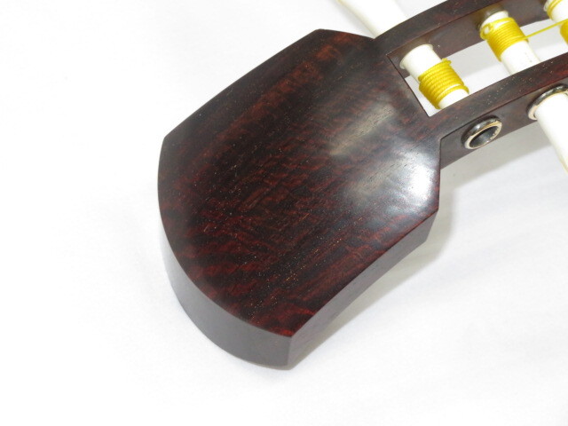 中古三味線　紅木　長唄
