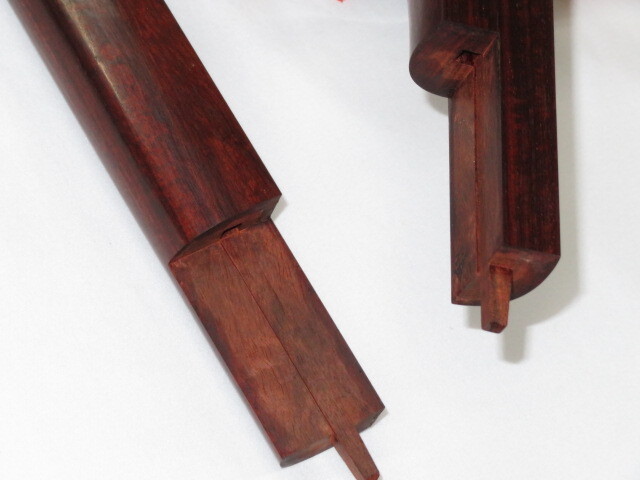 中古三味線　紅木　半津軽