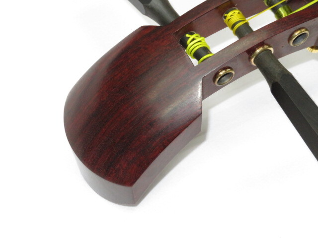 中古三味線　紅木　半津軽