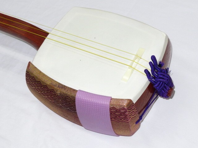 中古三味線　花梨長唄
